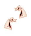 Plain Silver Stud Earring STS-2428